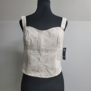 Guess woman's Florida day white Size L